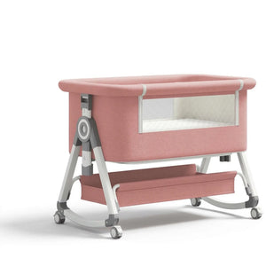Luxe Baby Wieg – Verstelbaar & Comfortabel | Geschikt voor 0-36 Maanden | Aluminium Frame & Zachte Bekleding Movebaby