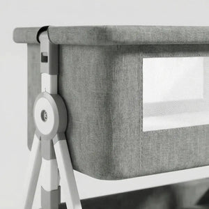 Luxe Baby Wieg – Verstelbaar & Comfortabel | Geschikt voor 0-36 Maanden | Aluminium Frame & Zachte Bekleding Movebaby