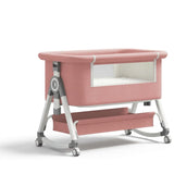 Luxe Baby Wieg – Verstelbaar & Comfortabel | Geschikt voor 0-36 Maanden | Aluminium Frame & Zachte Bekleding Movebaby